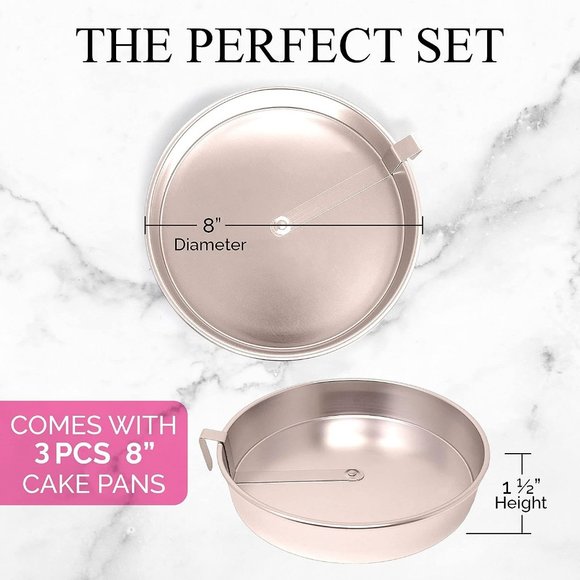 Aunt Shannon's Kitchen Aunt Shannons Kitchen 8inch Round Cake Pans